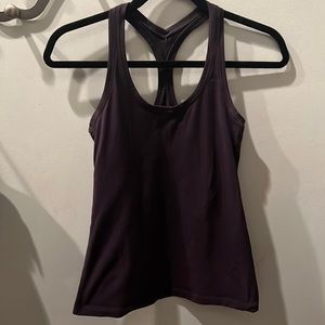 Lululemon purple cool razor back tank. Size 4